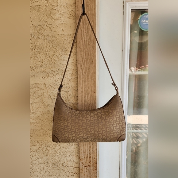 Vintage 70s PIERRE CARDIN‎ Monogram HOBO Shoulder Bag - Picture 3 of 12